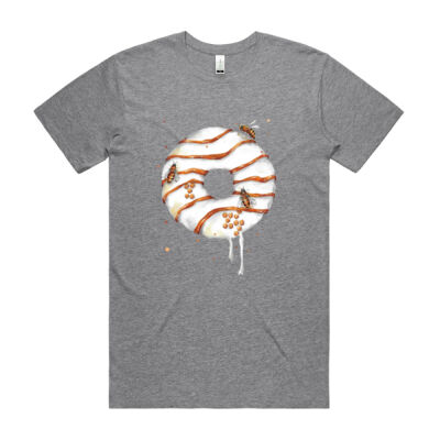 Honey Bee Donut - Mens Staple Organic Tee Thumbnail