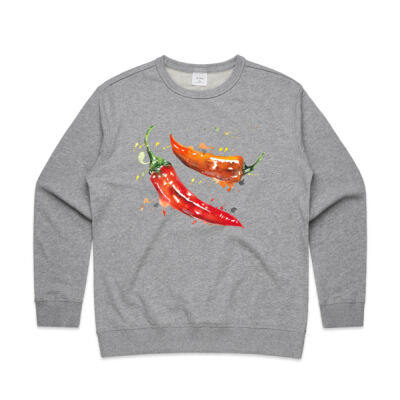 Chillies - Womens Premium Crew Thumbnail