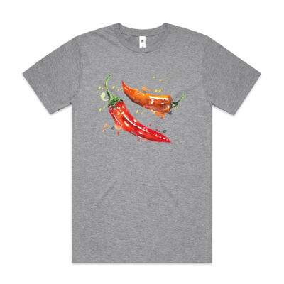 Chillies - Mens Block T shirt Thumbnail