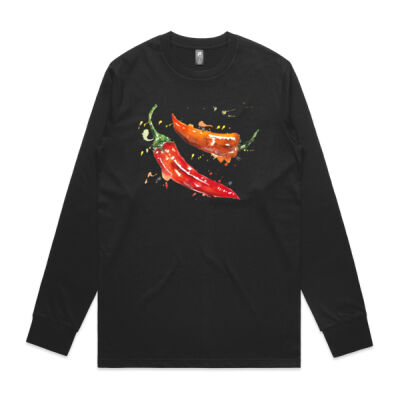 Chillies - Mens Classic Long Sleeved Tee Thumbnail