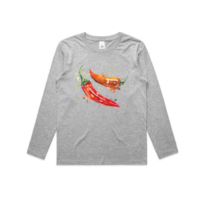 Chillies - Kids Longsleeve Tee Thumbnail