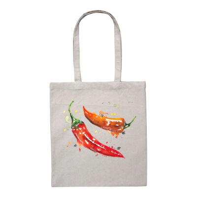 Chillies - Heavy Duty Canvas Tote with Gusset  Thumbnail