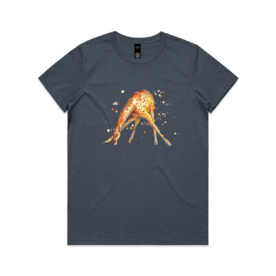 Awkward Giraffe - Womens Maple Tee Thumbnail