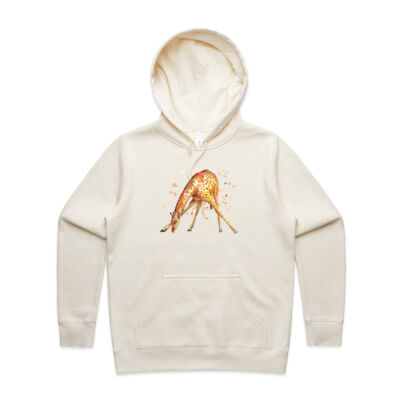 Awkward Giraffe - Womens Stencil Hood Thumbnail