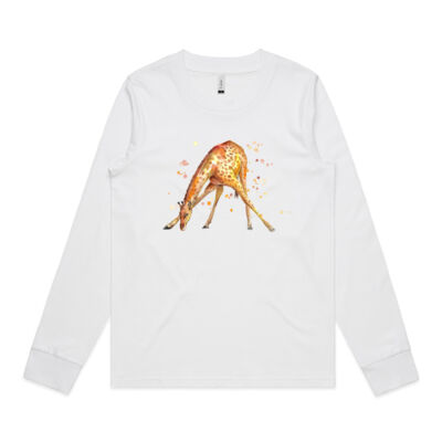 Awkward Giraffe - Womens Dice Longsleeve Tee Thumbnail