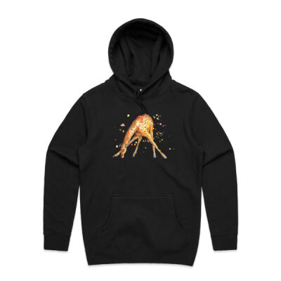 Awkward Giraffe - Mens Stencil Hoodie Thumbnail