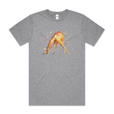 Awkward Giraffe - Mens Block T shirt Thumbnail