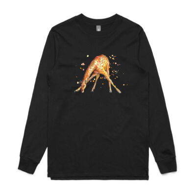Awkward Giraffe - Mens Base Longsleeve Tee Thumbnail