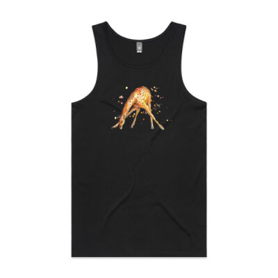 Awkward Giraffe - Mens Lowdown Singlet Thumbnail