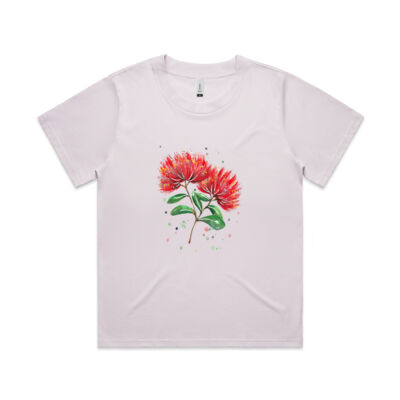 Pohutukawa flowers - Womens Martina Tee Thumbnail