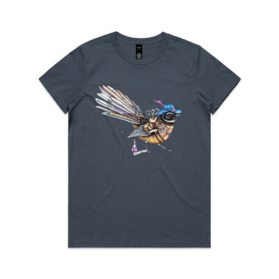 Steampunk Fantail - Womens Maple Tee Thumbnail