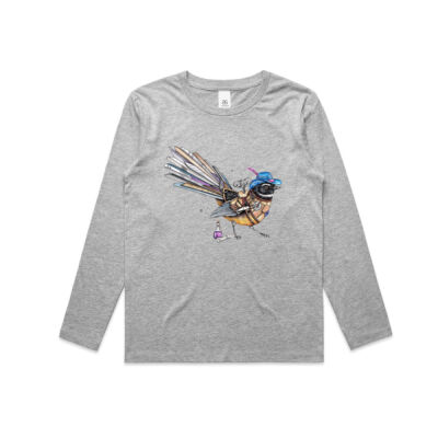 Steampunk Fantail - Kids Longsleeve Tee Thumbnail