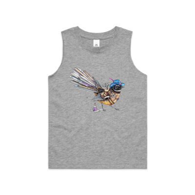 Steampunk Fantail - Kids Barnard Tank Thumbnail