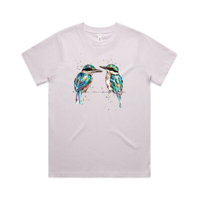 Pondering Kingfishers - Womens Classic Tee Thumbnail