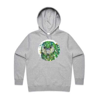Kakapo - Womens Stencil Hood Thumbnail