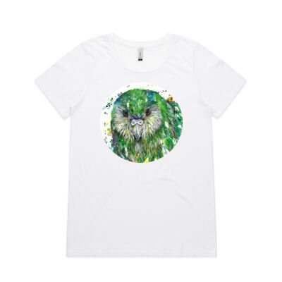 Kakapo - Womens Shallow Scoop Tee Thumbnail