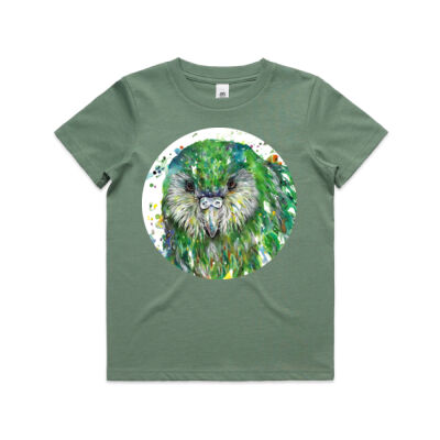 Kakapo - Kids Youth T shirt Thumbnail