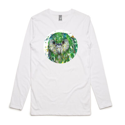 Kakapo - Mens Ink Longsleeve Tee Thumbnail