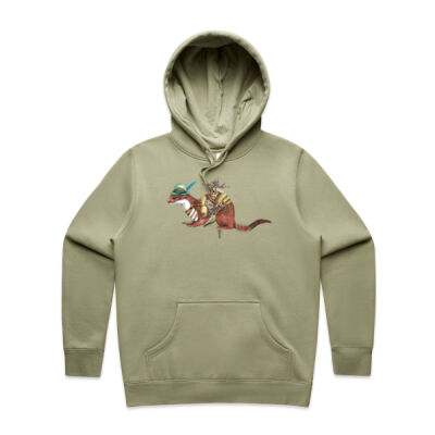 Steampunk Stoat - Womens Stencil Hood Thumbnail