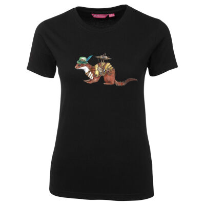Steampunk Stoat - Ladies Tee Thumbnail