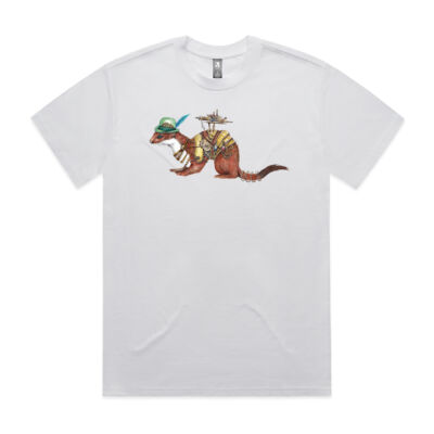 Steampunk Stoat - Mens Heavy Tee Thumbnail