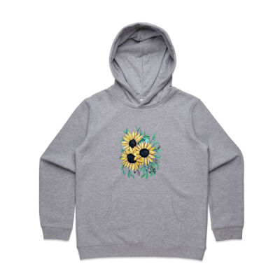 Sunflowers and Waxeye - Kids Supply Hoodie Thumbnail