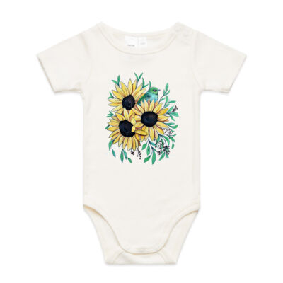 Sunflowers and Waxeye - Mini-Me One-Piece Thumbnail