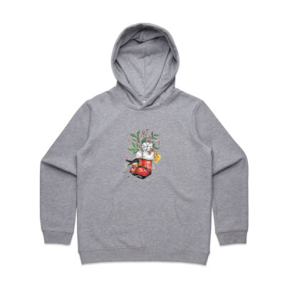 Christmas NZ Tomtit - Kids Supply Hoodie Thumbnail