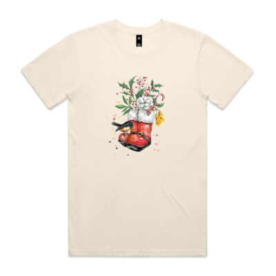 Christmas NZ Tomtit - Mens Staple T shirt Thumbnail