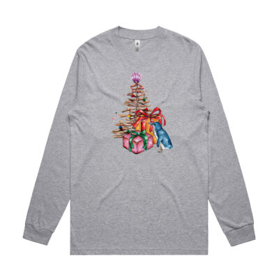 Little Blue Penguin Christmas - Mens General Long Sleeve Tee Thumbnail