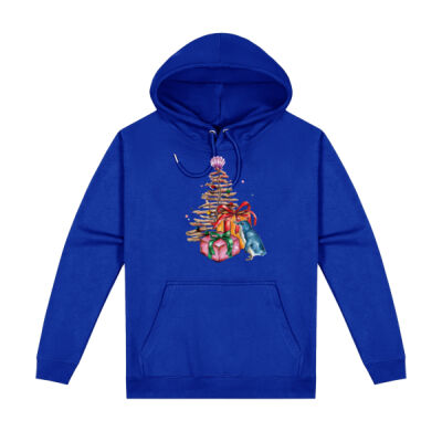 Little Blue Penguin Christmas - Kids Origin Hoodie Thumbnail