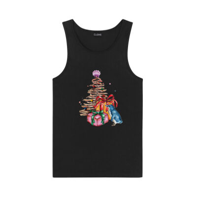 Little Blue Penguin Christmas - Kids Concept Singlet Thumbnail