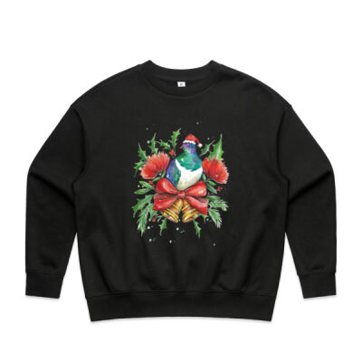 New Zealand Christmas Kerereu - Womens Heavy Crew Thumbnail