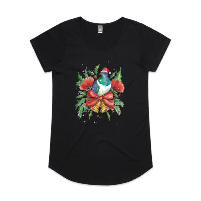 New Zealand Christmas Kerereu - Womens Mali Tee Thumbnail