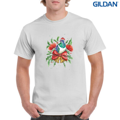 New Zealand Christmas Kerereu - Mens Heavy Cotton T-Shirt Thumbnail