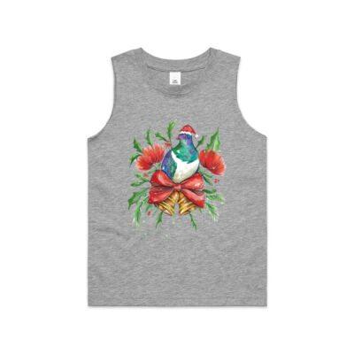 New Zealand Christmas Kerereu - Kids Barnard Tank Thumbnail
