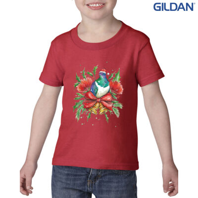 New Zealand Christmas Kerereu - Toddler Heavy Cotton T-Shirt Thumbnail