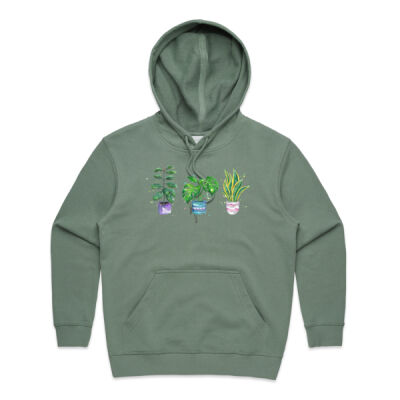 House Plants - Womens Premium Hood Thumbnail