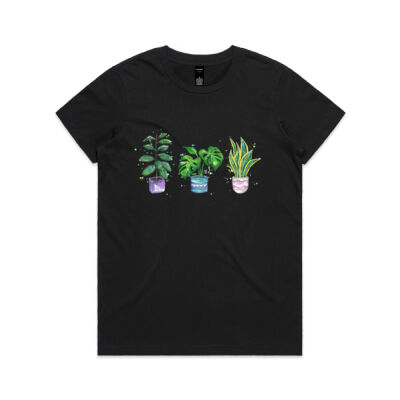 House Plants - Womens Maple Tee Thumbnail