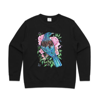 Garden Tui - Womens Premium Crew Thumbnail