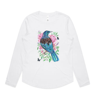 Garden Tui - Womens Curve Longsleeve Tee Thumbnail