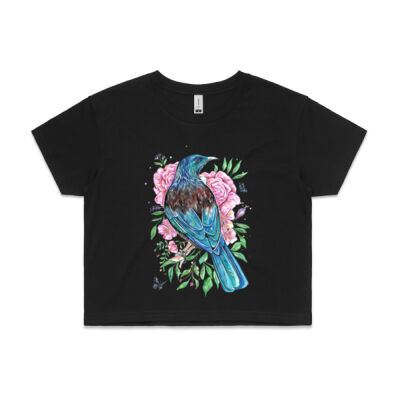 Garden Tui - Womens Crop Tee Thumbnail