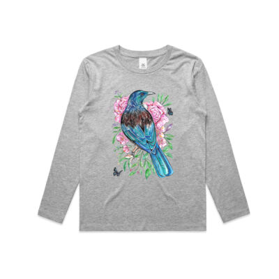 Garden Tui - Kids Longsleeve Tee Thumbnail