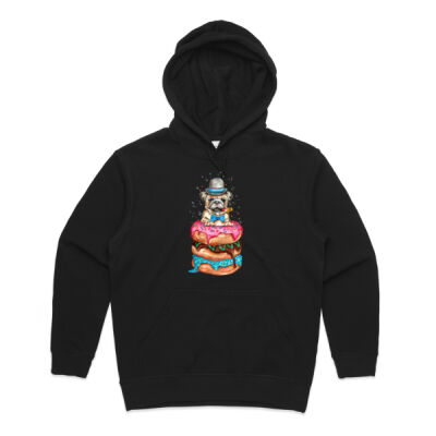 Donut Pug - Womens Premium Hood Thumbnail