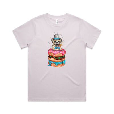 Donut Pug - Womens Classic Tee Thumbnail