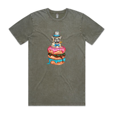 Donut Pug - Mens Stone Wash Staple Thumbnail
