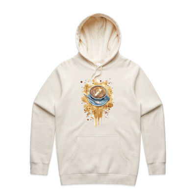 NZ Flat White - Mens Stencil Hoodie Thumbnail