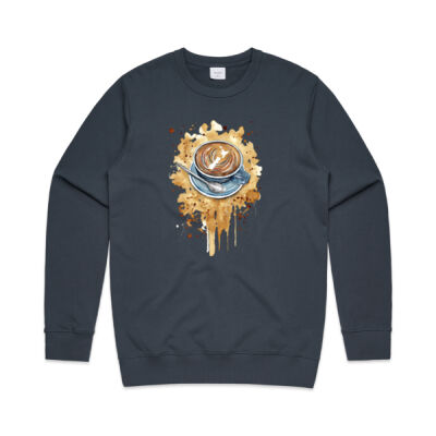 NZ Flat White - Mens Premium Crew Thumbnail