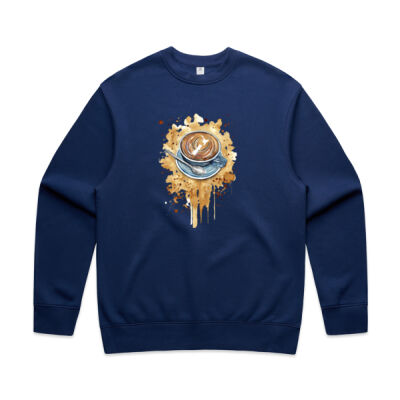 NZ Flat White - Mens Relax Crew Thumbnail