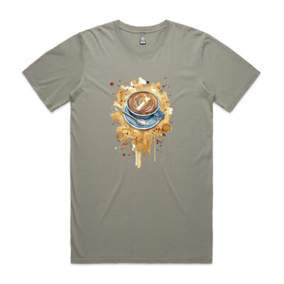 NZ Flat White - Mens Faded Tee Thumbnail